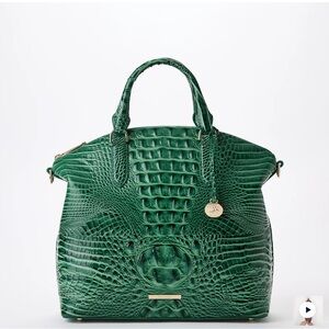 NEVER USED Brahmin Large Duxbury Satchel in Parakeet Melbourne